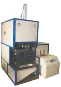 2 Cavity Semi Automatic Auto Drop PET Blowing Machine