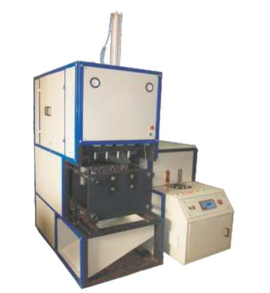 2 Cavity Semi Automatic Auto Drop PET Blowing Machine