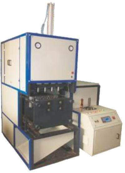 4 Cavity Semi Automatic Auto Drop PET Blowing Machine